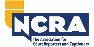 Logo for the National Court Reporters Association