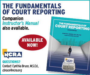 Fundamentals of Court Reporting