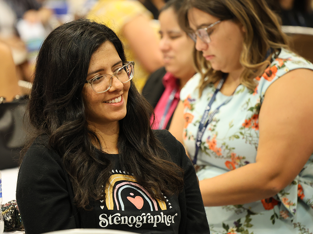 Conference attendee-Stenographer shirt